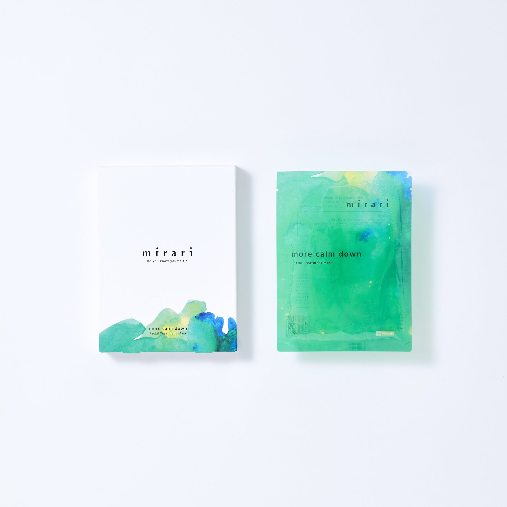 mirari｜more calm down Facial Treatment Mask