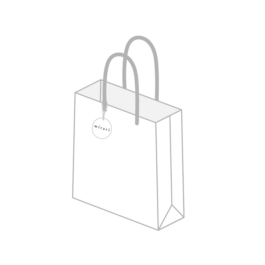 お渡し用紙袋あり・55円（税込）