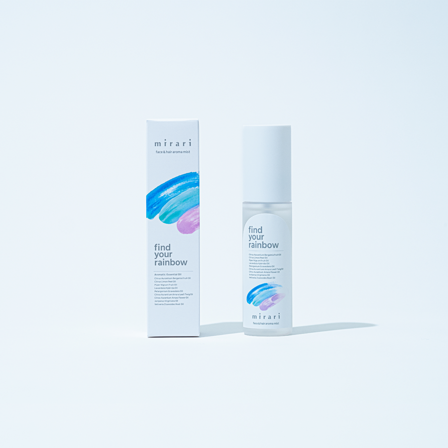 find your rainbow face & hair aroma mist