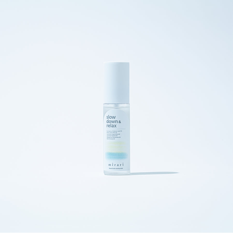 slow down & relax face & hair aroma mist